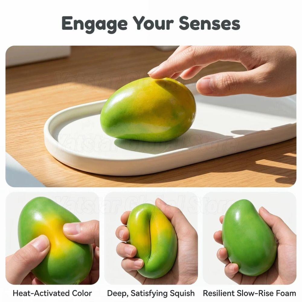 Crispy Sound Simulated Corn Handmade Ball Fun Release Peanut Squishy Toy Kids Adults