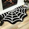 40*60 см Паутина Крытый ковер на Хэллоуин Готический Хэллоуин Коврики для ванной комнаты Нескользящие моющиеся Хэллоуин Дверь Крыльцо Ковер