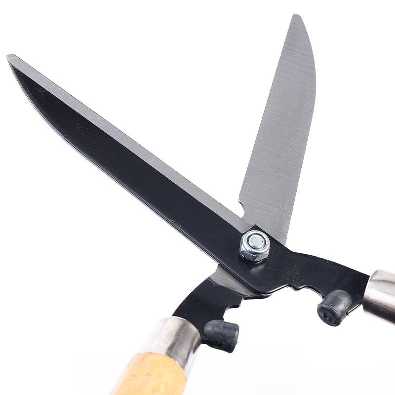 Большие садовые ножницы, цветочные ножницы, секатор для деревьев, резак с деревянной ручкой, сучкорез, профессиональный инструмент для ландшафтного дизайна и газона