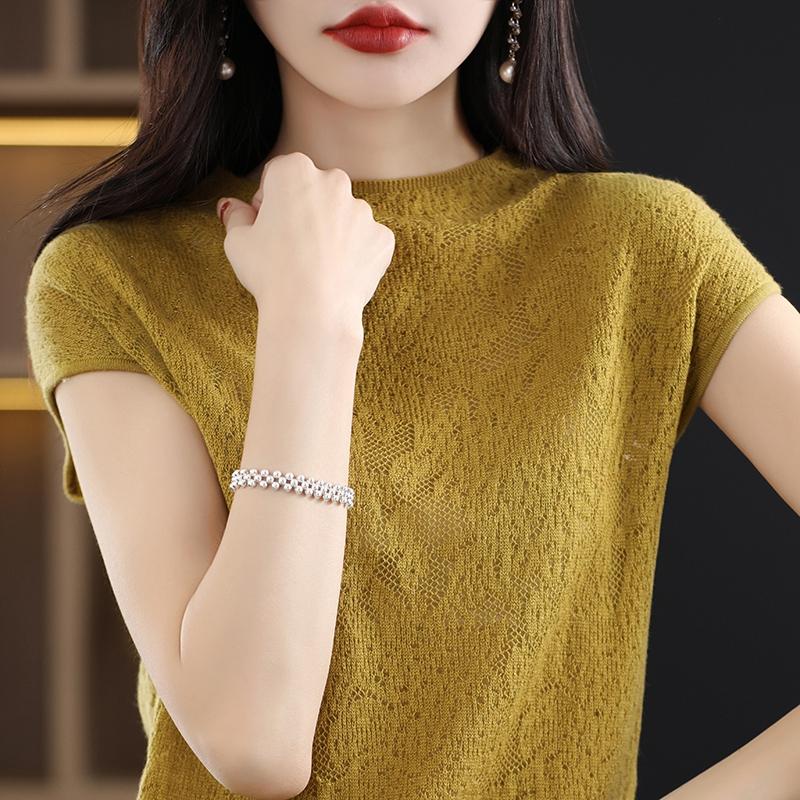 Летняя рубашка для женщин - 50% шелковая смесь Mulberry | Не мнется и защищает от ультрафиолета | Роскошный легкий топ