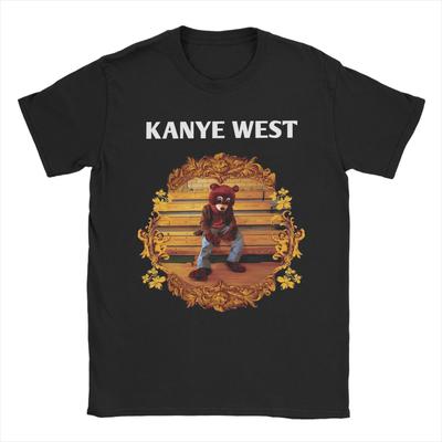 Футболки Kanye West для мужчин, хлопковые потрясающие футболки, футболки с круглым вырезом, топы с коротким рукавом для вечеринок