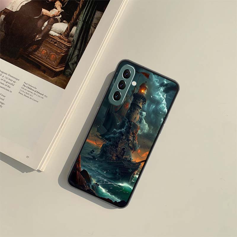 Чехол для телефона 'Маяк' для Samsung A54 A14 A24 A34 A17 A37 A57 A55 A35 A25 A15 A07 A05S A04S A12 A22 A32 A52S A72 Galaxy Note 20