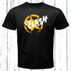 The Clash Logotipi Qora Futbolka