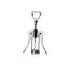 Winged Corkscrew - ICH-ZAPFE.DE - 17 Cm - Integrated Bottle Opener - Grey Color - 1 Piece