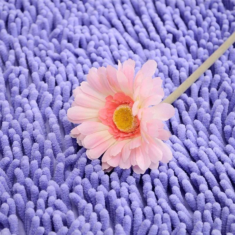 Rectangular Floor Door Mat Carpet, 40X60cm, Soft, Non - slip, Bathroom, Floor Door Mat, Dirt Barrier