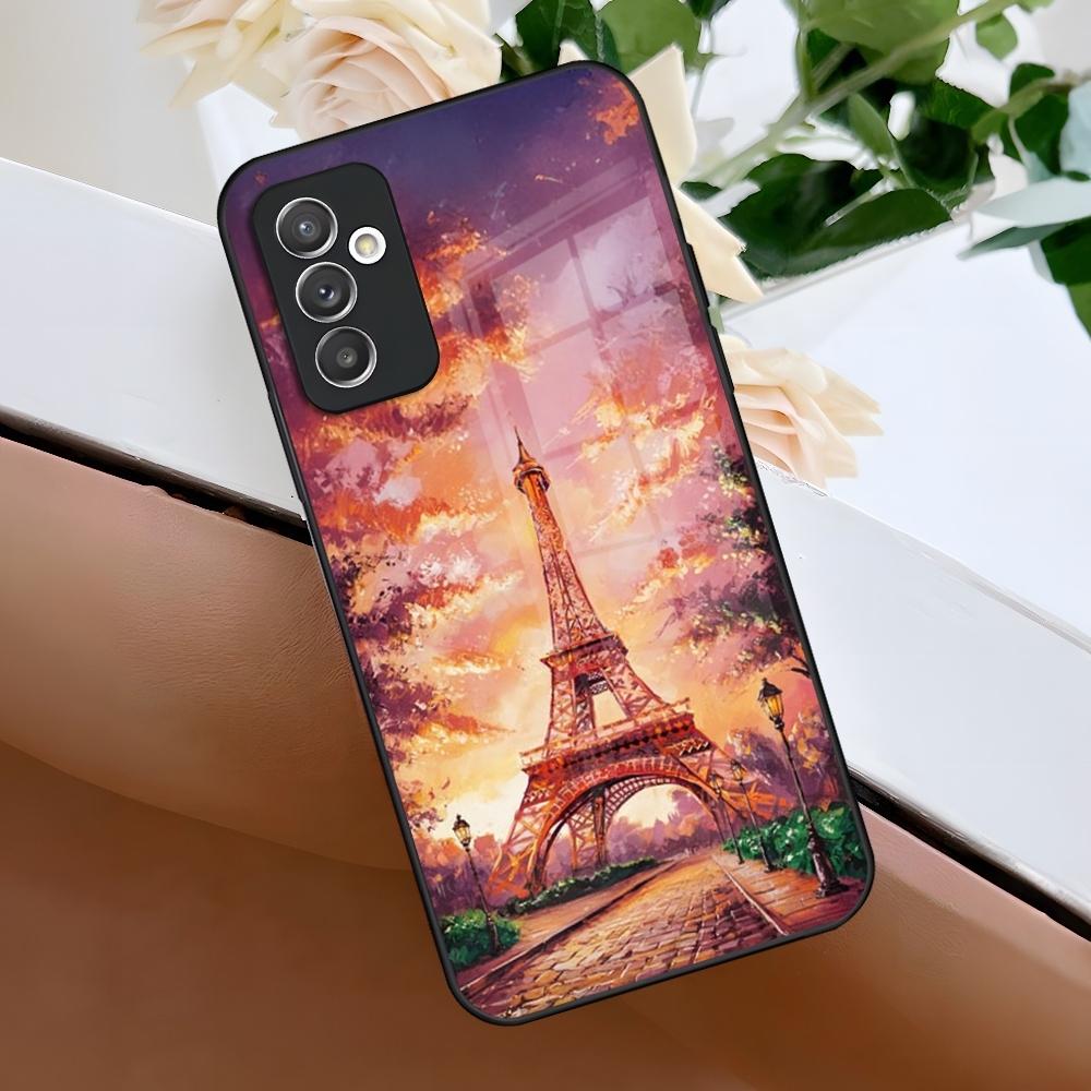 Франция Париж Эйфелева башня Чехол для телефона для Samsung A15 A25 A35 A55 A14 A24 A34 A54 A13 A23 A33 A53 A12 A22 A32 A52 A11 A05