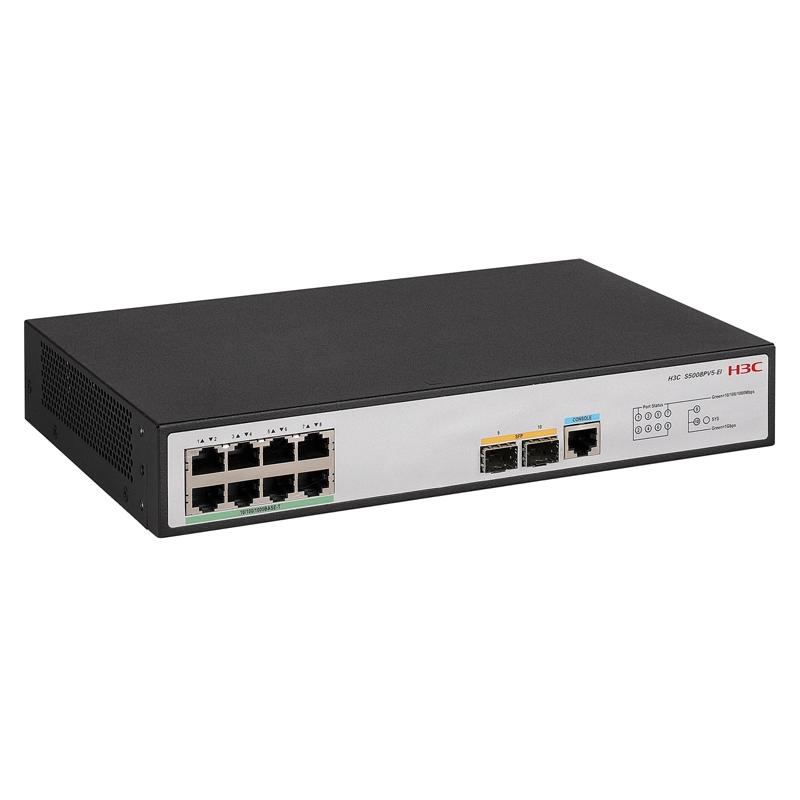 H3C S5008PV6-EI Gigabit Managed Layer 2 Enterprise Switch
