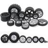 MOC Technical Tire Wheel Hub DIY Bricks Car Truck 44309 70695 15413 Construction Building Blocks Compatible Motorcycle Race Toys