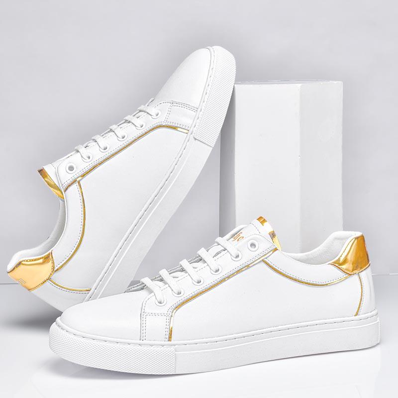 Мужская повседневная обувь из натуральной кожи, модная мягкая спортивная обувь, новое поступление, мужские кроссовки на шнуровке, обувь для ходьбы на плоской подошве, обувь для скейтбординга