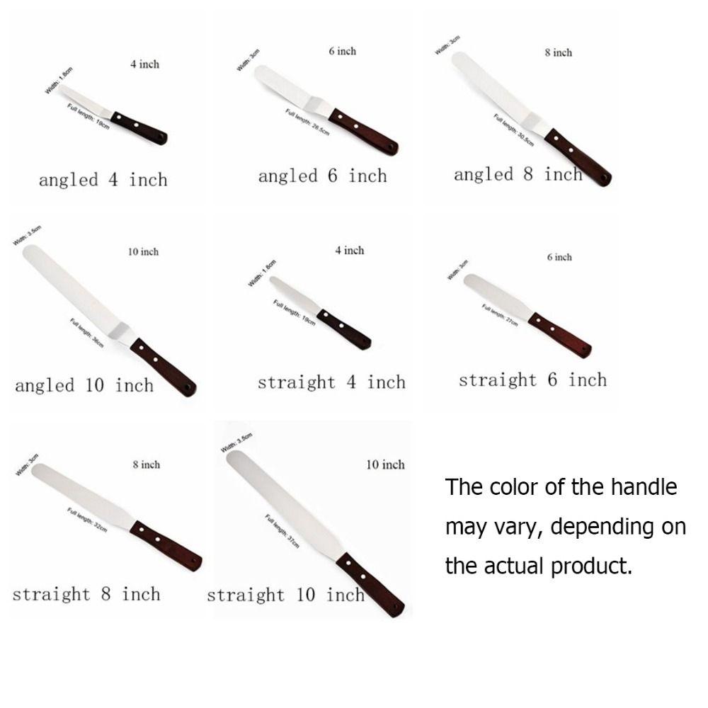 Steel Baking Cake Tool Bakeware Cake Decorating Cake Scraper Butter Cutter Icing Spatula Spatulas