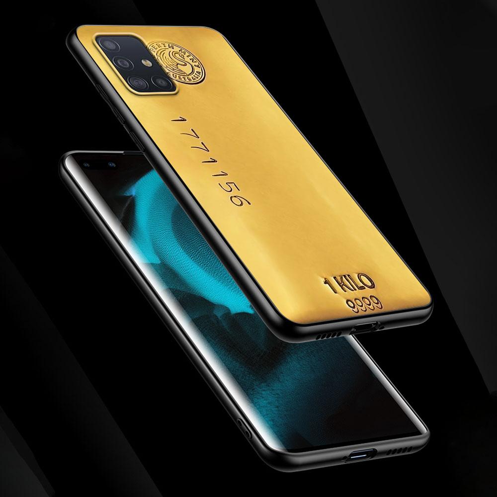 Чехол с принтом золотого узора для Samsung Galaxy A51 A53 A54 A31 A52 A12 A13 A21s A22 A32 A11 A22 A33 A41 A52s TPU Чехол для телефона