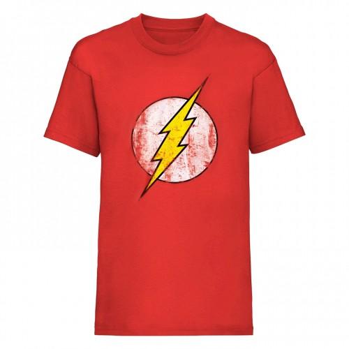 Flash Футболка с логотипом унисекс для взрослых