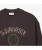 Мужская толстовка LACOSTE с большим принтом, свободного кроя, с круглым вырезом Sh5888-55N Skb