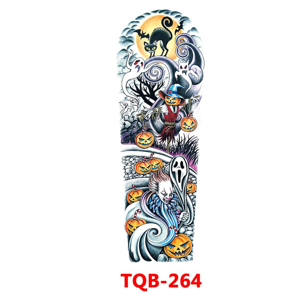 Татуировка с большим рукавом, розой, часами, глазом, водостойкая временная татуировка, наклейка, Лев, Король волков, боди-арт, полная поддельная татуировка для женщин и мужчин