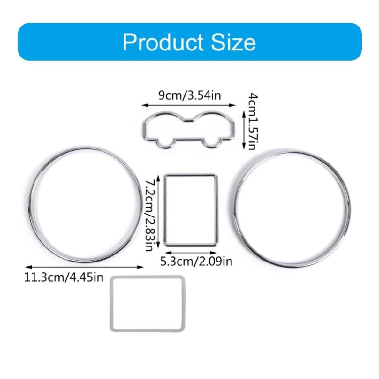 Автомобильные аксессуары Набор безелей для приборной панели спидометра для MKIV 1997-2003