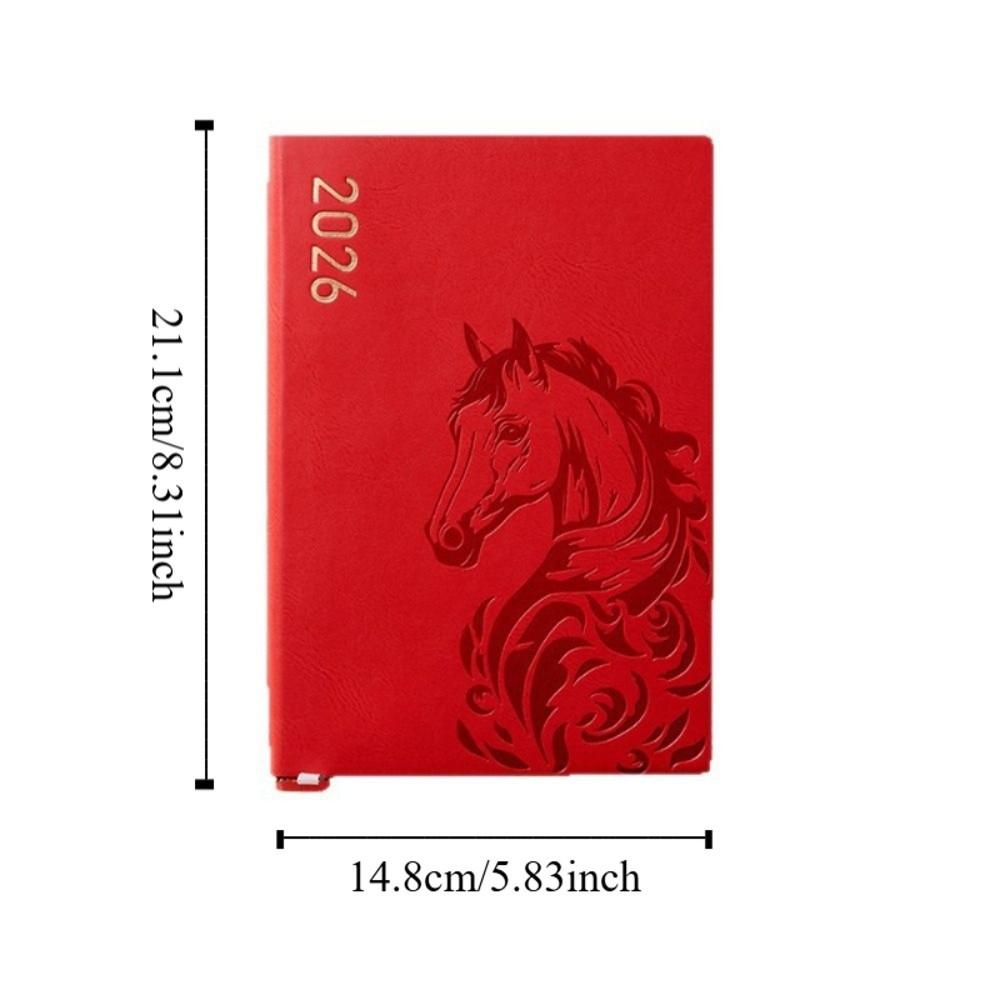 Stationary Office Journal Diary Notepad PU Leather Class lined NoteBook  Student