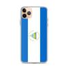 Coque iPhone - Multicolore - Drapeau Nicaragua - Souple - Compatible iPhone 11 Pro Max
