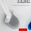 Настенный силиконовый набор для туалетной щетки для бесшовной уборки