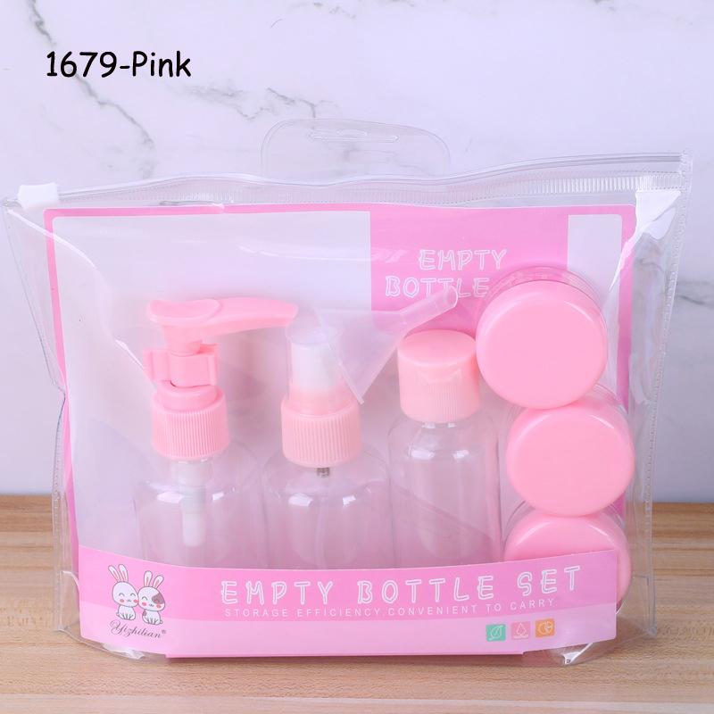 Портативный дорожный многоразовый набор пустых бутылок, контейнер для шампуня и геля для душа, может распылять лосьон, розлив в бутылки