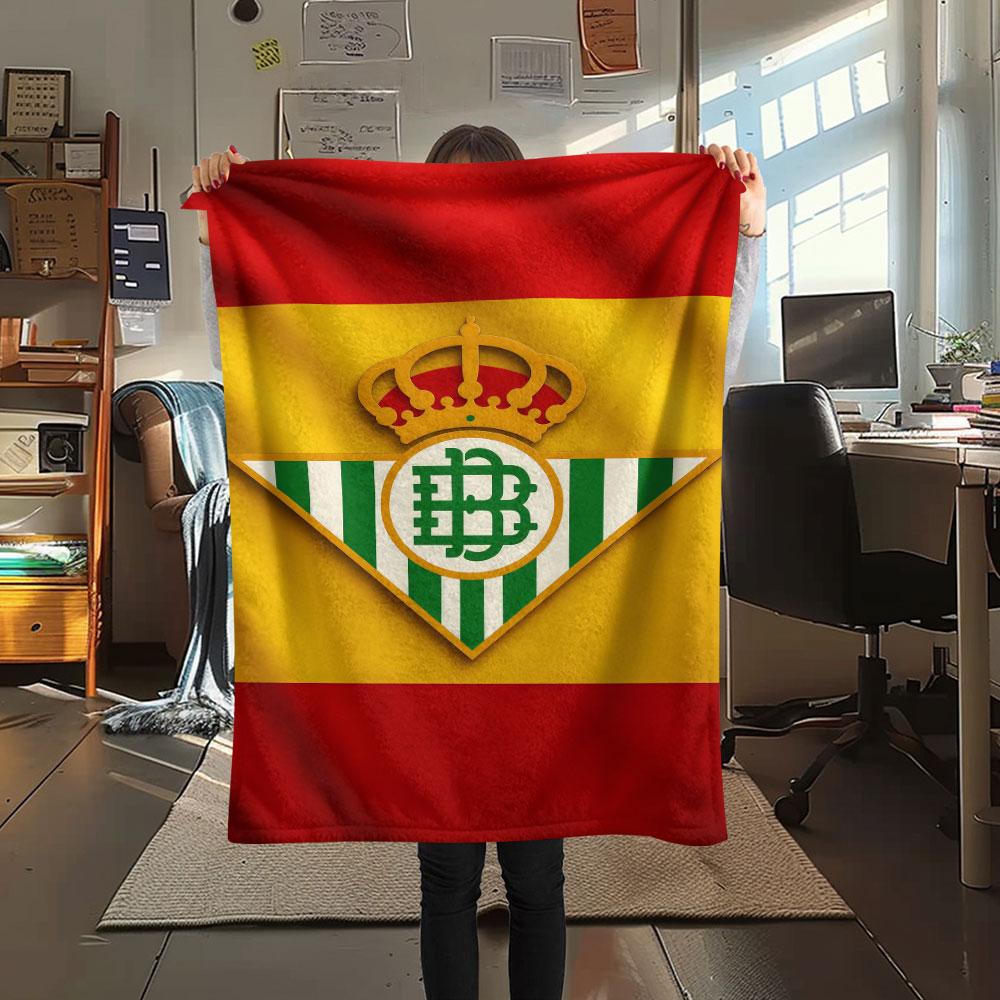 Betis poster Blanket, High quality Comfortable for All Seasons, Home Decor, Warmth and Comfort