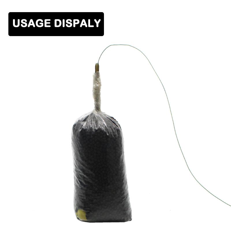 10 шт. аксессуары для ловли карпа, твердый мешок из ПВА, резиновая хвостовая часть для поводковой системы оснасток, набор поводков из ПВА, фидерные снасти