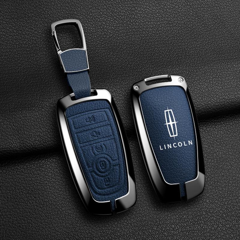 Чехол-брелок для ключа автомобиля из сплава для Lincoln Continental Mkc Mkz Mkx Navigator Z Nautilus Aviator Corsair Брелок