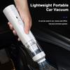 Беспроводной автомобильный пылесос 19 кПа с сильным всасыванием и низким уровнем шума, перезаряжаемый портативный беспроводной автомобильный пылесос для удаления пыли