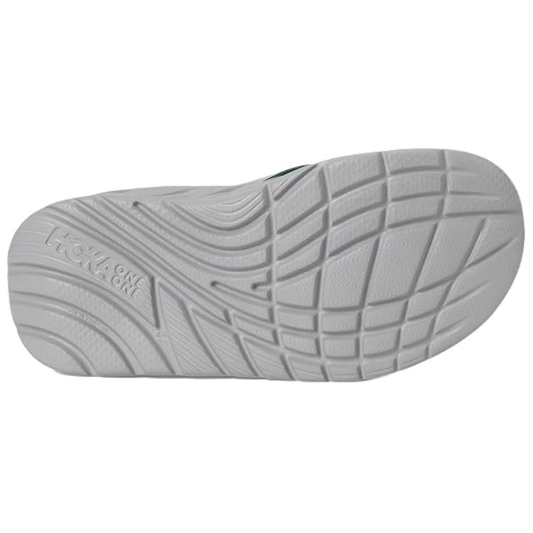 HOKA One One Ora Recovery Flip Удобные Универсальные Шлепанцы Мужские Шлепанцы Серые 1099675-SYC