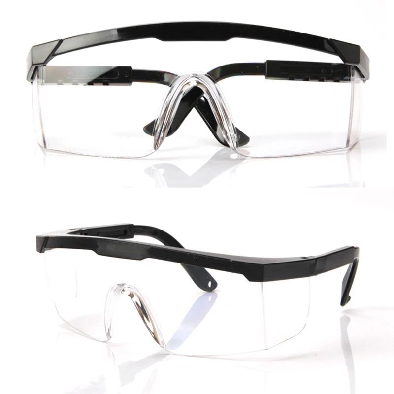 1/2 шт., защитные очки для глаз, лабораторные очки, защитные очки для работы, защитные промышленные ветрозащитные очки, пылезащитные очки, очки для велоспорта