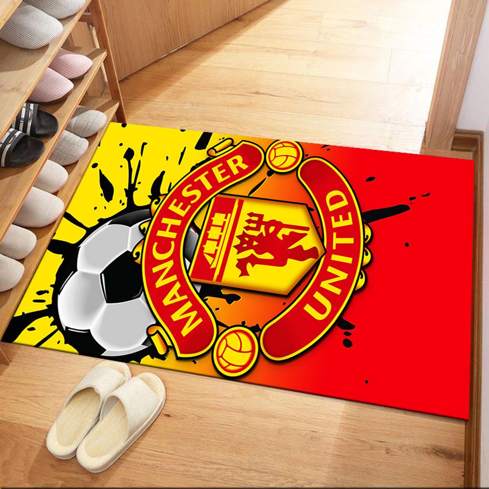 Ковры Manchester Fans Square — отличный выбор для гостиных, спален, домашнего декора и в качестве подарков.