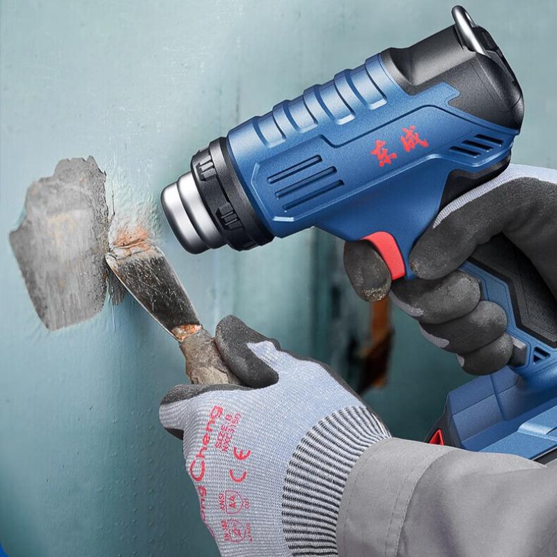 Dongcheng аккумуляторный тепловой пистолет DCQB550 литиевый аккумулятор удобный небольшой пистолет для выпечки беспроводной пластиковый сварочный пистолет электрический для выпечки