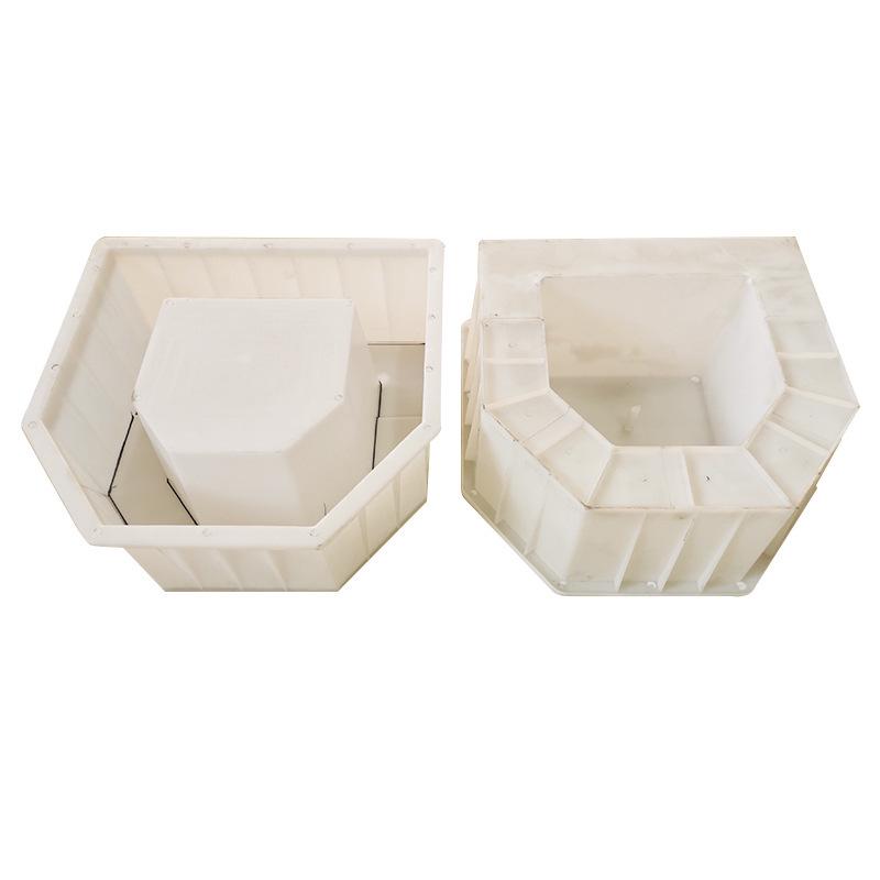 Hexagonal Plastic Mold for Cement Riverbank Slope Protection Bricks