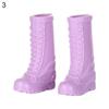 Plastic Female Fashion Doll Shoes Socks Accessories Long Knees Boots Hero Dolls Boot