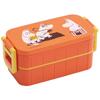Skater 2 Tier Lunch Box 600ml Lunch Box Moomin Color Made In Japan YZW3