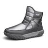 Горячие стильные мужские зимние ботинки хлопковая зимняя обувь для мужчин теплые ботильоны модные универсальные нескользящие ботинки толстые плюшевые уличные ботинки