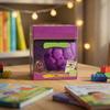 Большой виноград Снятие стресса Поддельная фиолетовая виноградная игрушка Медленно восстанавливающаяся Сжимаемая игрушка Для руки