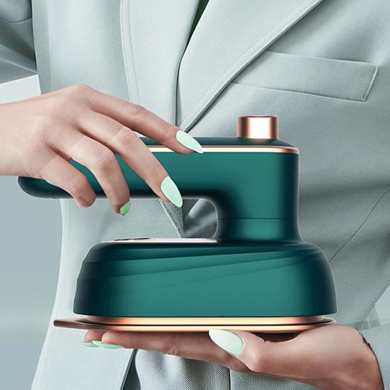 Ручной компактный утюг с паровой ручкой и складным размером, портативный отпариватель для сухой и влажной одежды, гладильная машина