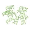100Pcs Paper Clips Cute Unique Penguin Shape Electroplating Process Lightweight Portable Metal Paper