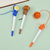 Creative Stress Relief Catapult Neutral Pen Vent Can Pinch Football Shaped Water Pen Funny Stationery