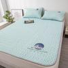 Cool Bed Mat Cover Pad Sheet for Bedroom Summer Bed Protection Pad Bed Cover Comfortable Bedspreads (With Pillowcase)