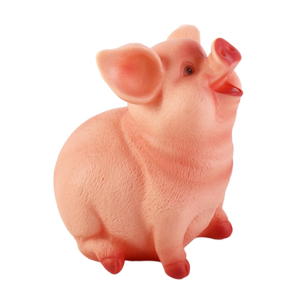 Детские игрушки в форме свиньи, орнамент, подарок на день рождения, статуи свиней, денежный ящик, коробка для хранения монет, копилка