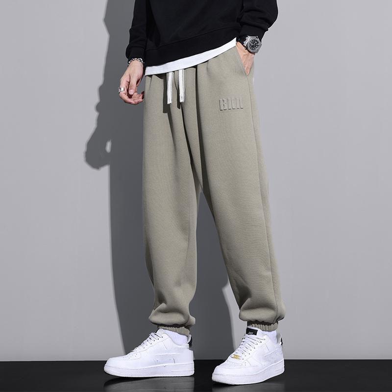 Men's Jogger Cotton Sweatpants Big Size 8XL 7XL 6XL Sports Baggy Pants Sting Banding Hip Hop Loose Harem Trousers