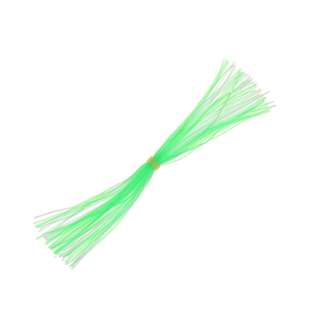 Spinner Sinking Lifelike Jig Bait Silicone Skirts Windless Rubber Squid Soft Fishing Lures Beard