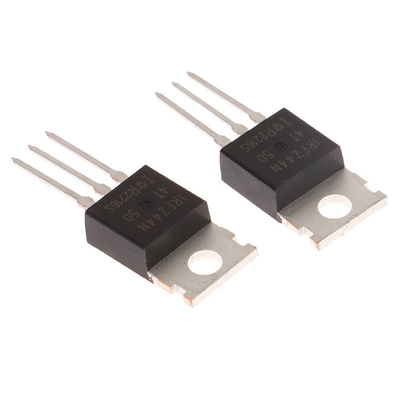 Original MOS Transistor Bundle 55V 49A - 10 Count IRFZ44N TO220