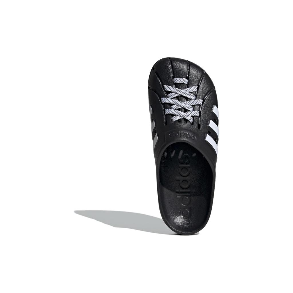 adidas Клоги ADILETTE Унисекс Черный Белый JH9848