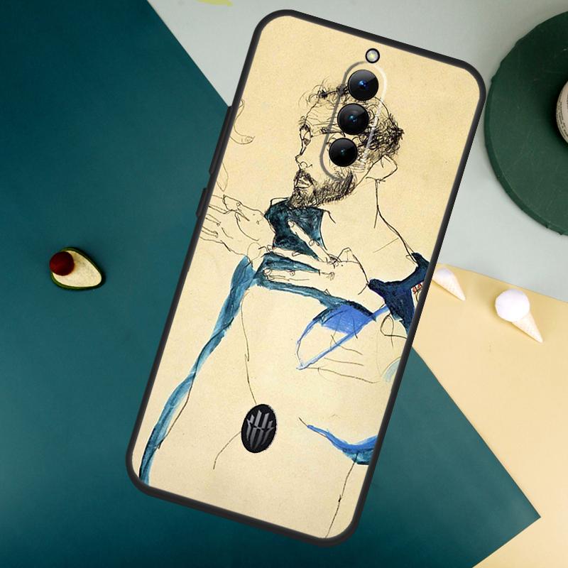 Egon Schiele Для ZTE Nubia Red Magic 8 9 8S 9S 10S Pro Plus 10 Air 6S 7S 7 Pro Red Magic 11 Pro Plus Чехол