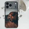 Король зверей Лев Животное Черный Чехол Для iPhone 17 13 14 15 11 16 12 Pro Max Pro Max Plus E Air Mini Чехол для Телефона