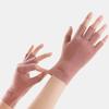 Double-sided Plus Velvet Half-finger Gloves Elastic Indoor Office Gloves  Autumn and Winter