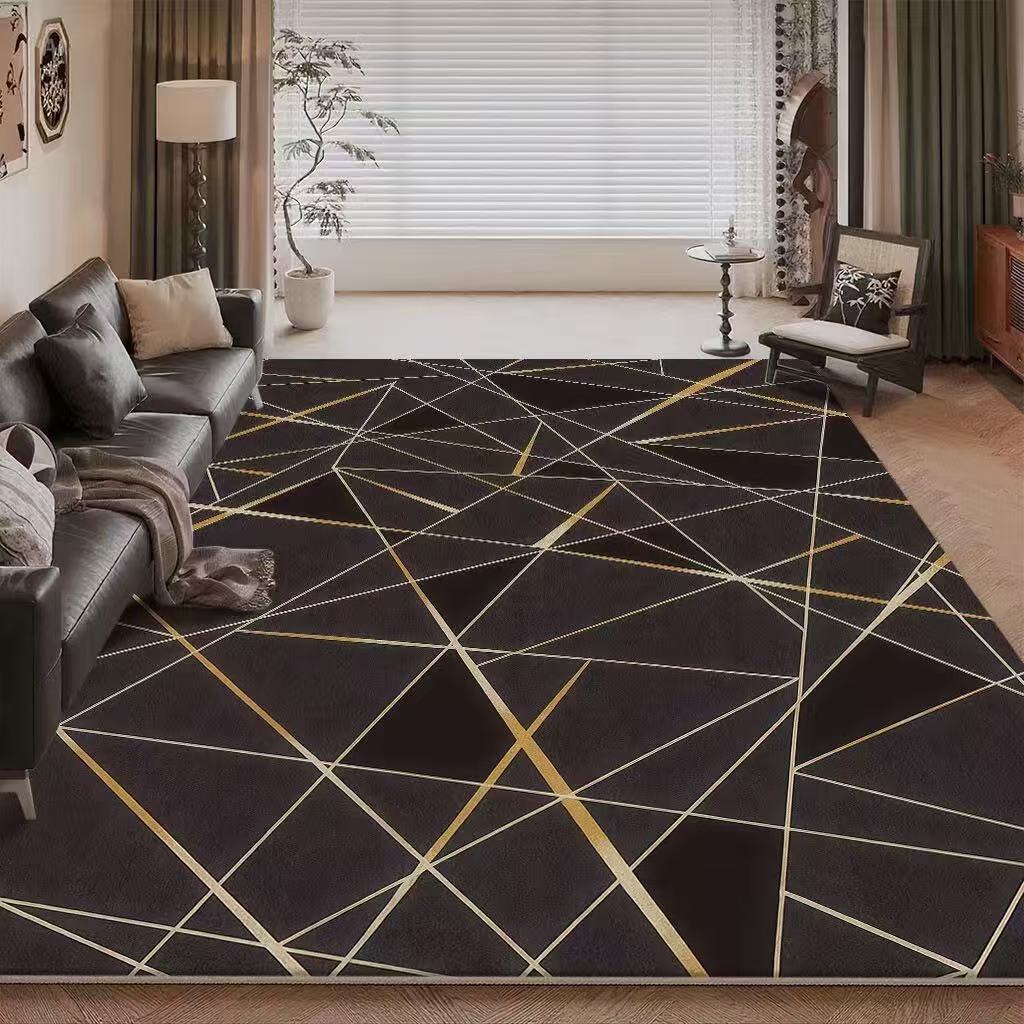Ковер для гостиной, дивана, журнального столика, декоративный ковер, грязеотталкивающий и простой в уходе, ковер для большой площади