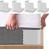 4Pcs Anti-run Invisible Sheet Holder Adjustable Clamp Bed Cover Fixer Sheet Fastener  Home Supplies